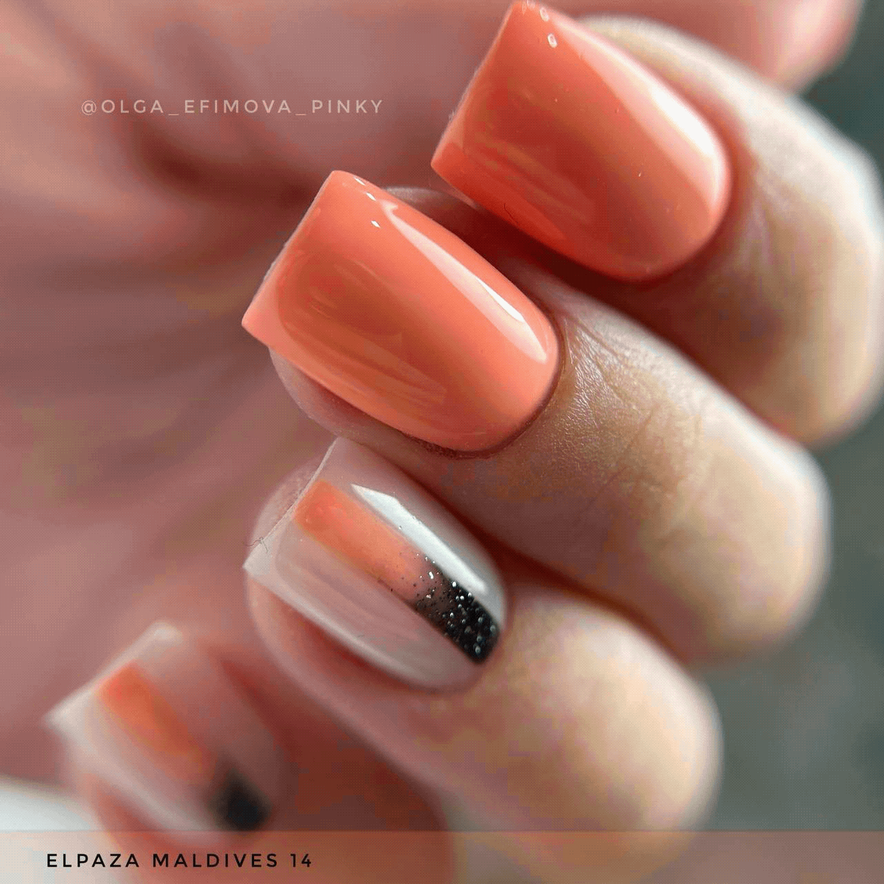На фото ноготки мастера @olga_efimova_pinky