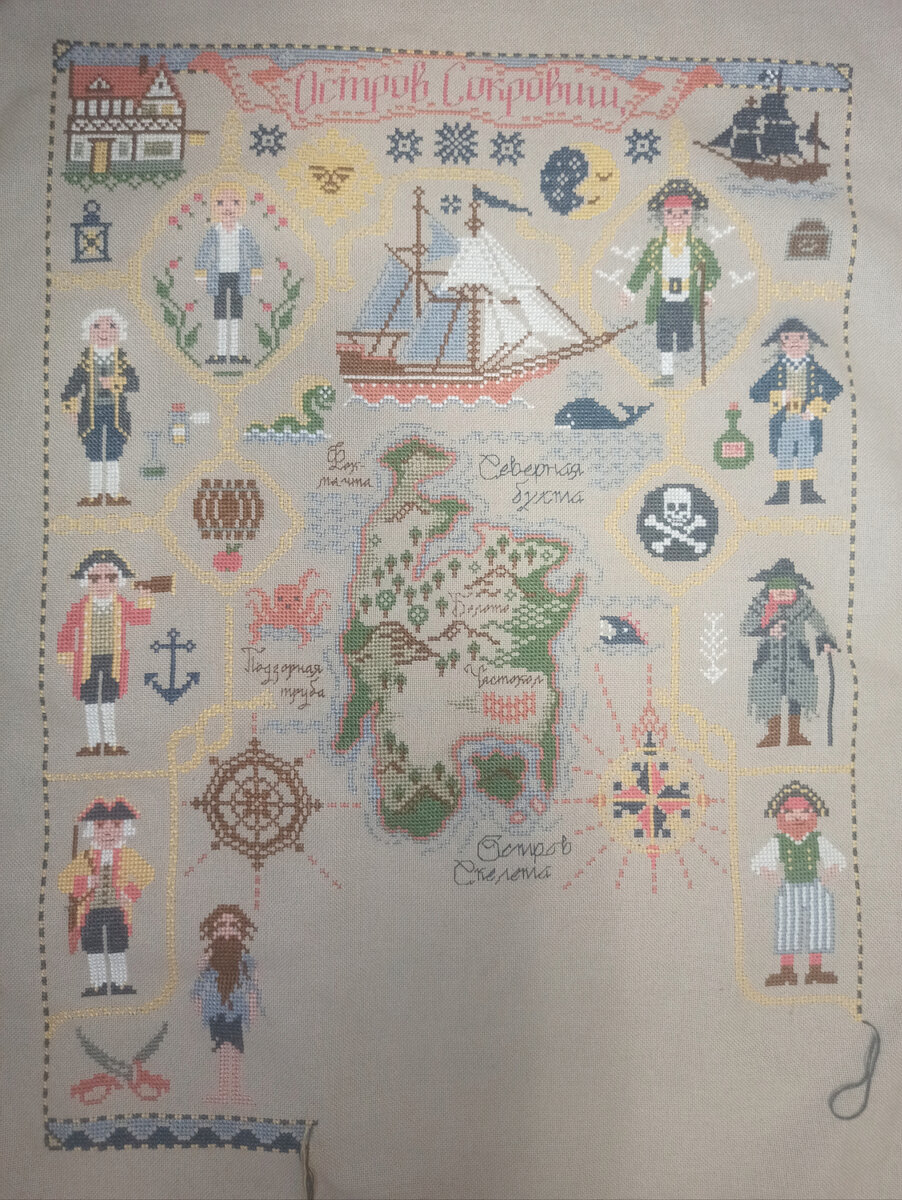 Общий вид моей вышивки