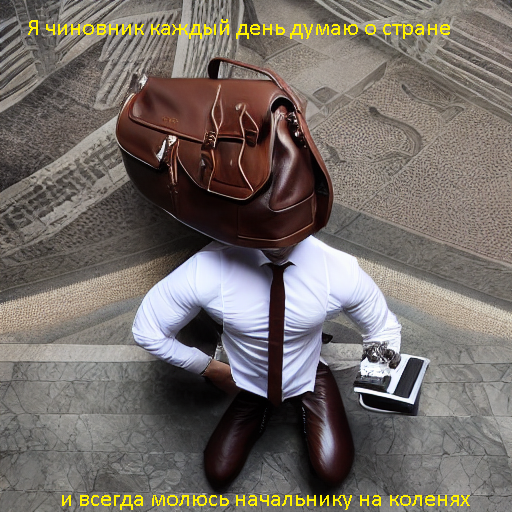 Картинка создана искусственным интеллектом на запрос чиновник. 