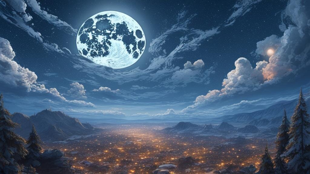 Полная Луна сильно воздействует на землян