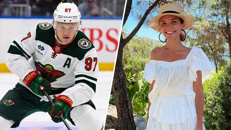    Кирилл Капризов и Стефания Маликова.соцсети Стефании Маликовой USA Today Sports