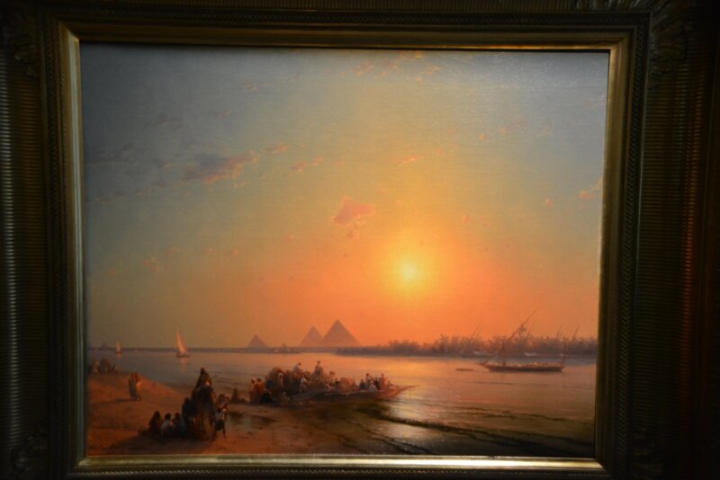 И.Айвазовский - Открытие Суэцкого канала (1871)
