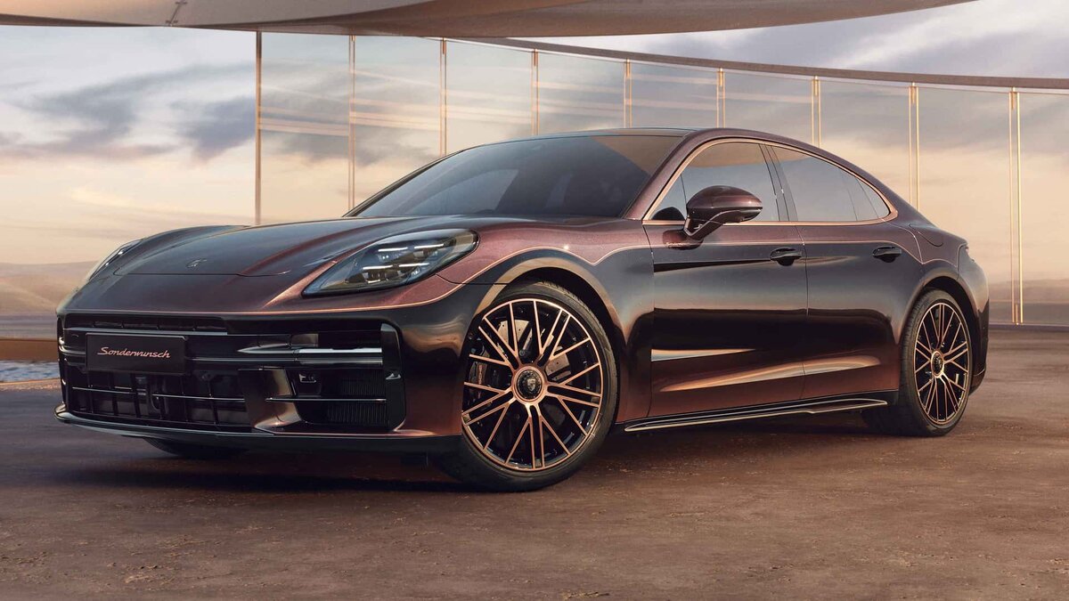 Топовый Porsche Panamera 2024 получил позолоченный кузов | iXBT.com | Дзен