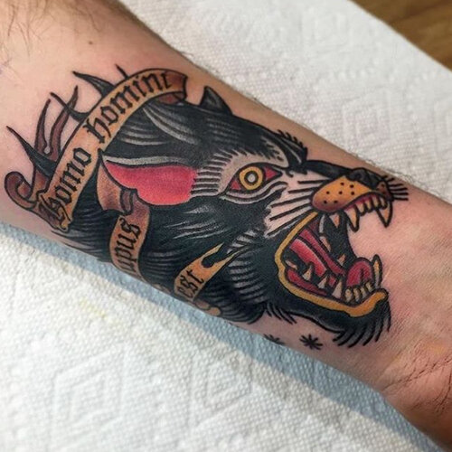 Тату Волк - Значение и Эскизы Татуировки с волком | Tattoo-ideas.ru