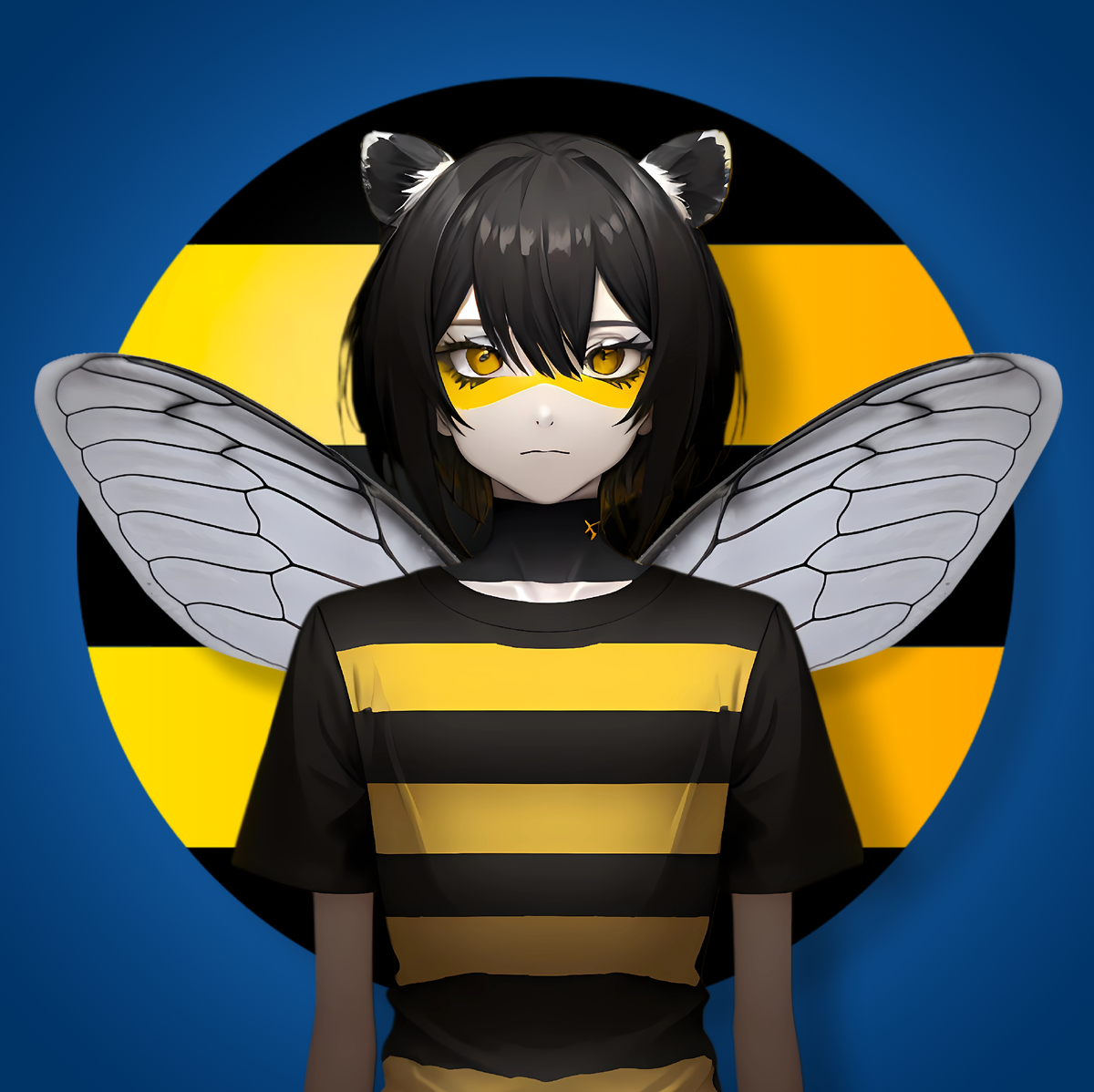 Билайн и аниме пчелка (автор Maxim Maksovich).