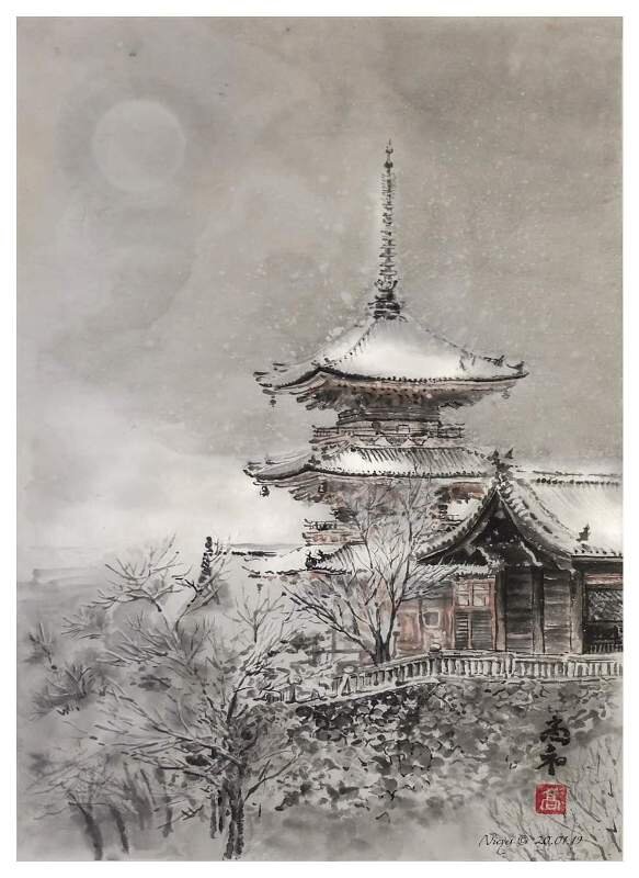 Арт-проект «Квартира 10» и творческое объединение «Очарованные Поднебесной» приглашают всех, кто любит и ценит восточную культуру, на новую совместную экспозицию «Зимние образы Японии», которая будет-5