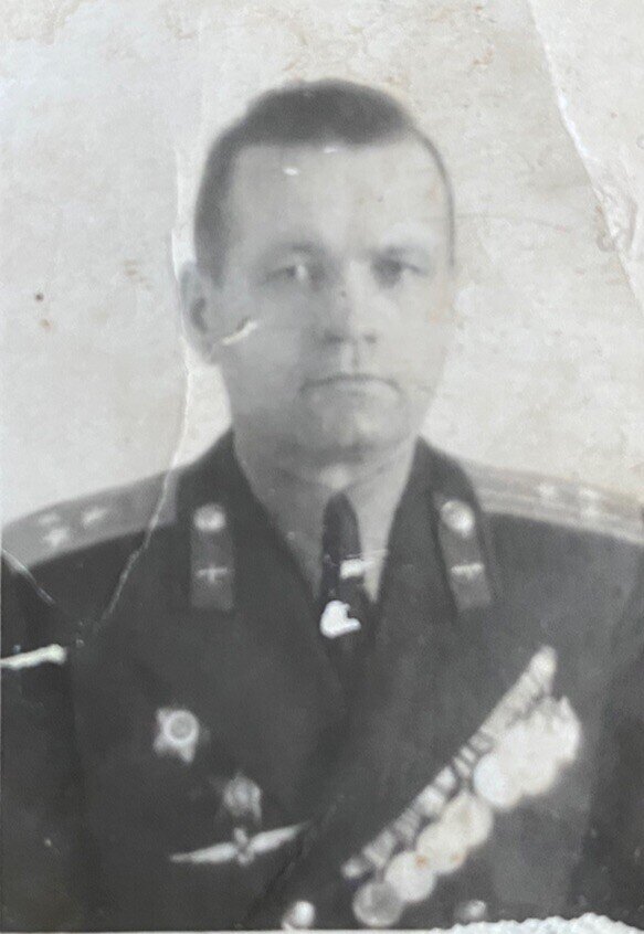 Марков В.В., участник ВОВ. Фото из личного архива