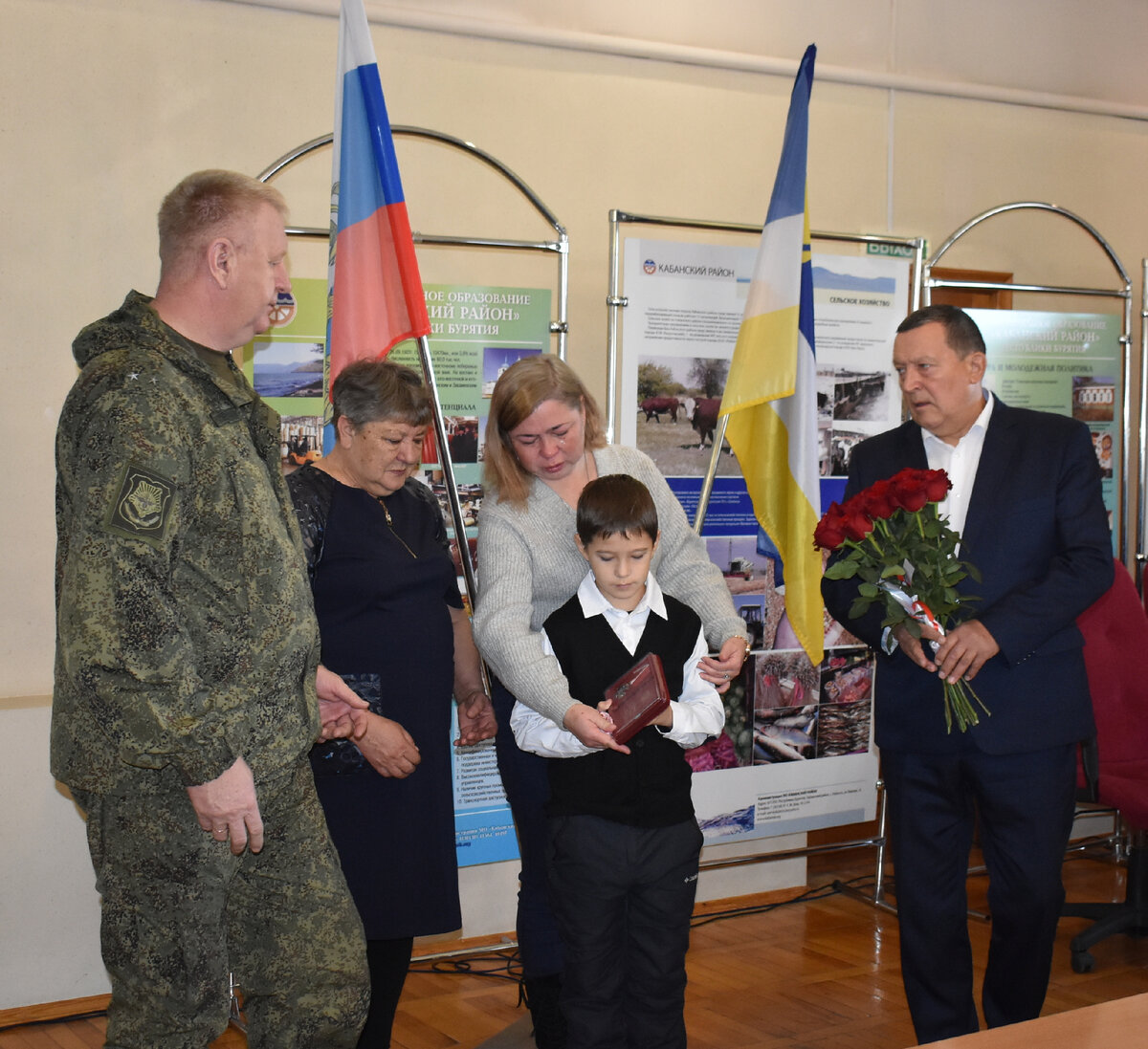 Орден Мужества передан родным сержанта Алексея Сергеевича Гаврилина.