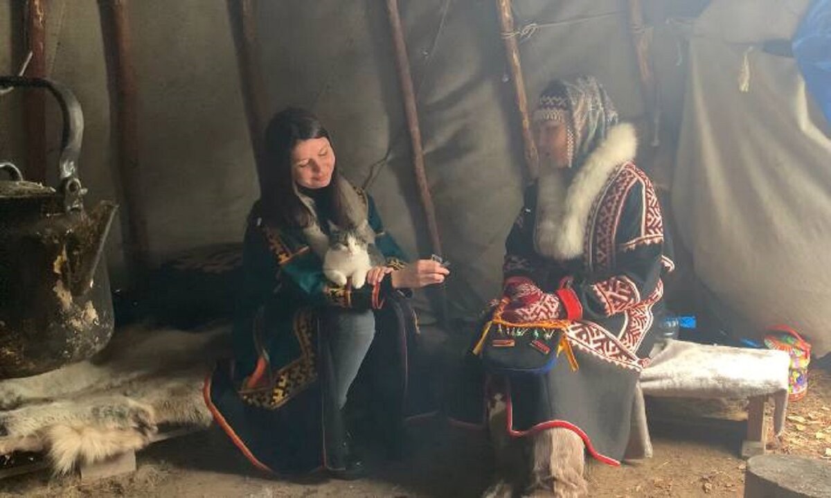 Приход кошки в дом или чум считается хорошей приметой.  Фото: ФедералПресс / Наталья Шалыгина