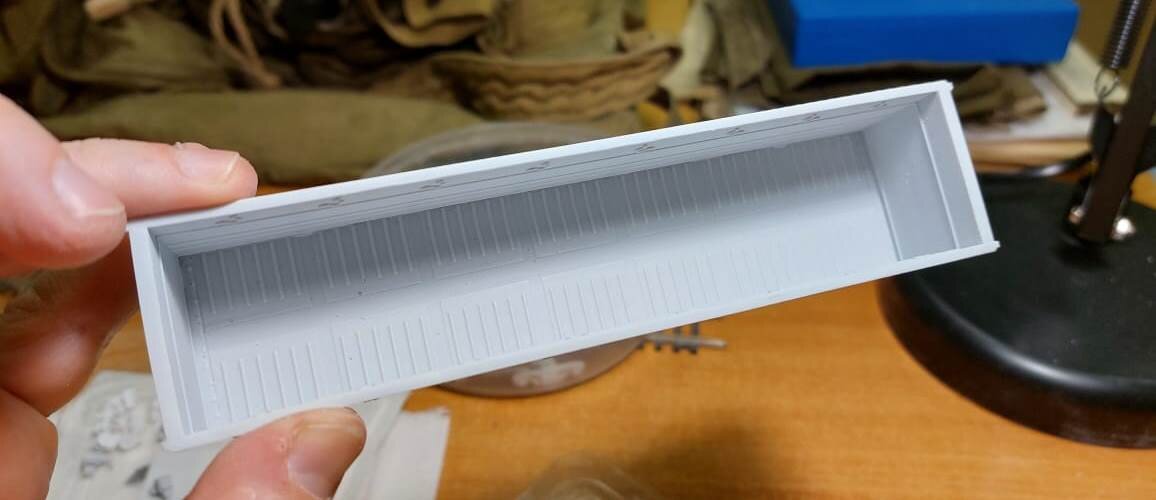 Процесс производства моделей полувагона 12-9853 от Parovoziki.ru. Фото из группы ВК производителя