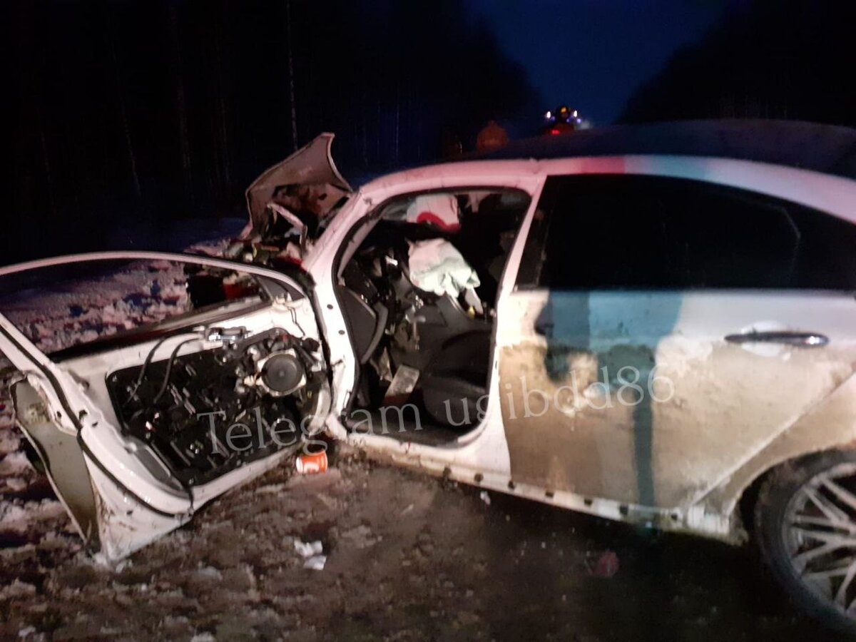    Четыре человека пострадали в ДТП в Нижневартовском районе