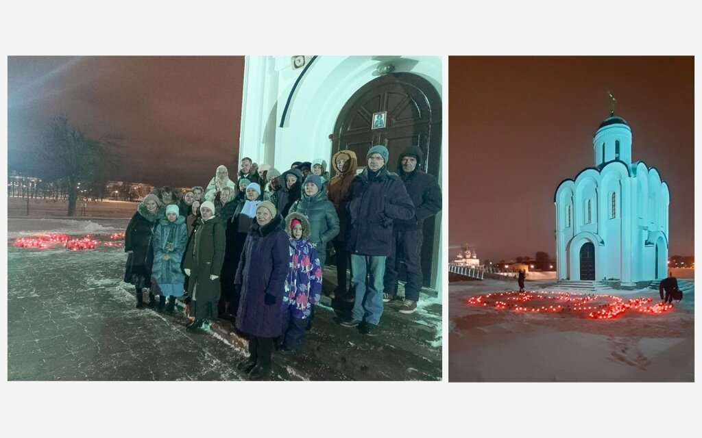 В Твери зажгли лампады в память о нерожденных детях