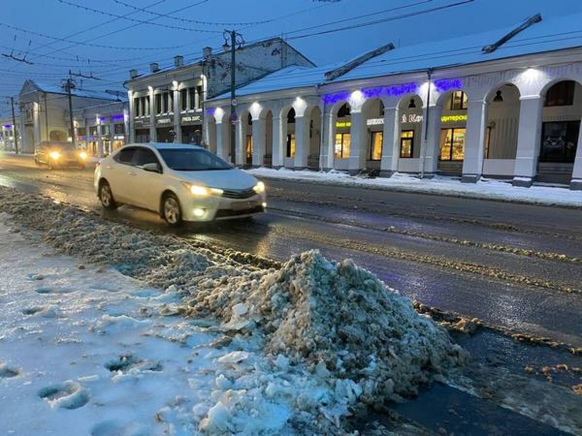 Дороги Владимира превратились в каток: фоторепортаж | «Владимирские  новости» | Дзен