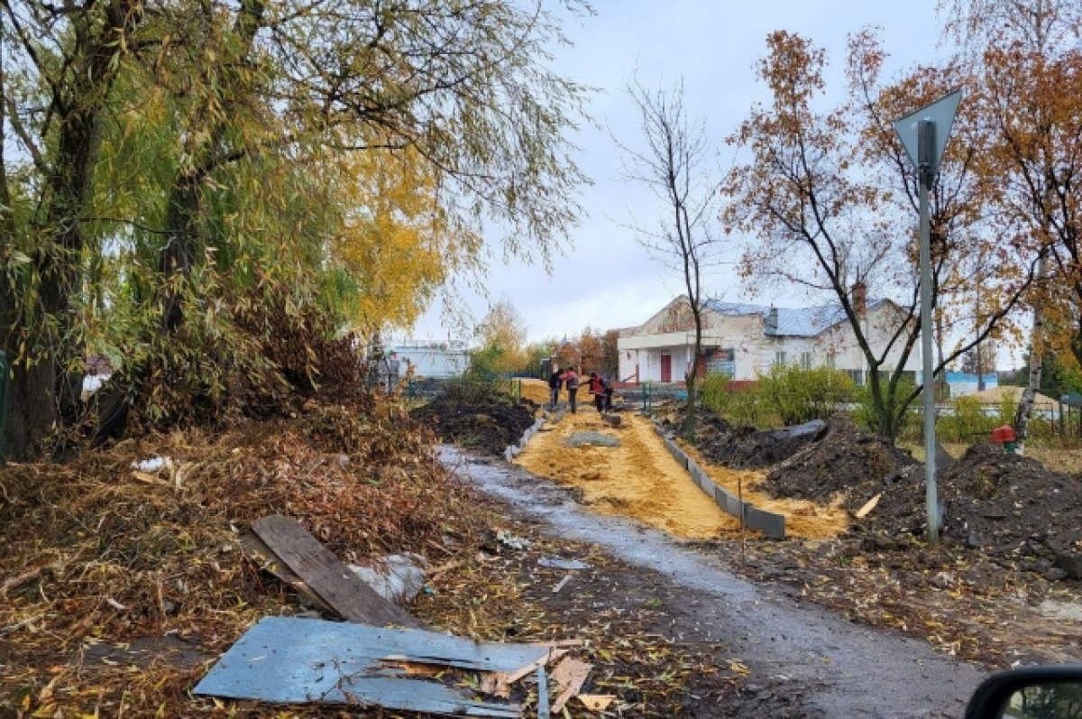    В Тамбове нарушены сроки программы благоустройства «Дорога к дому»