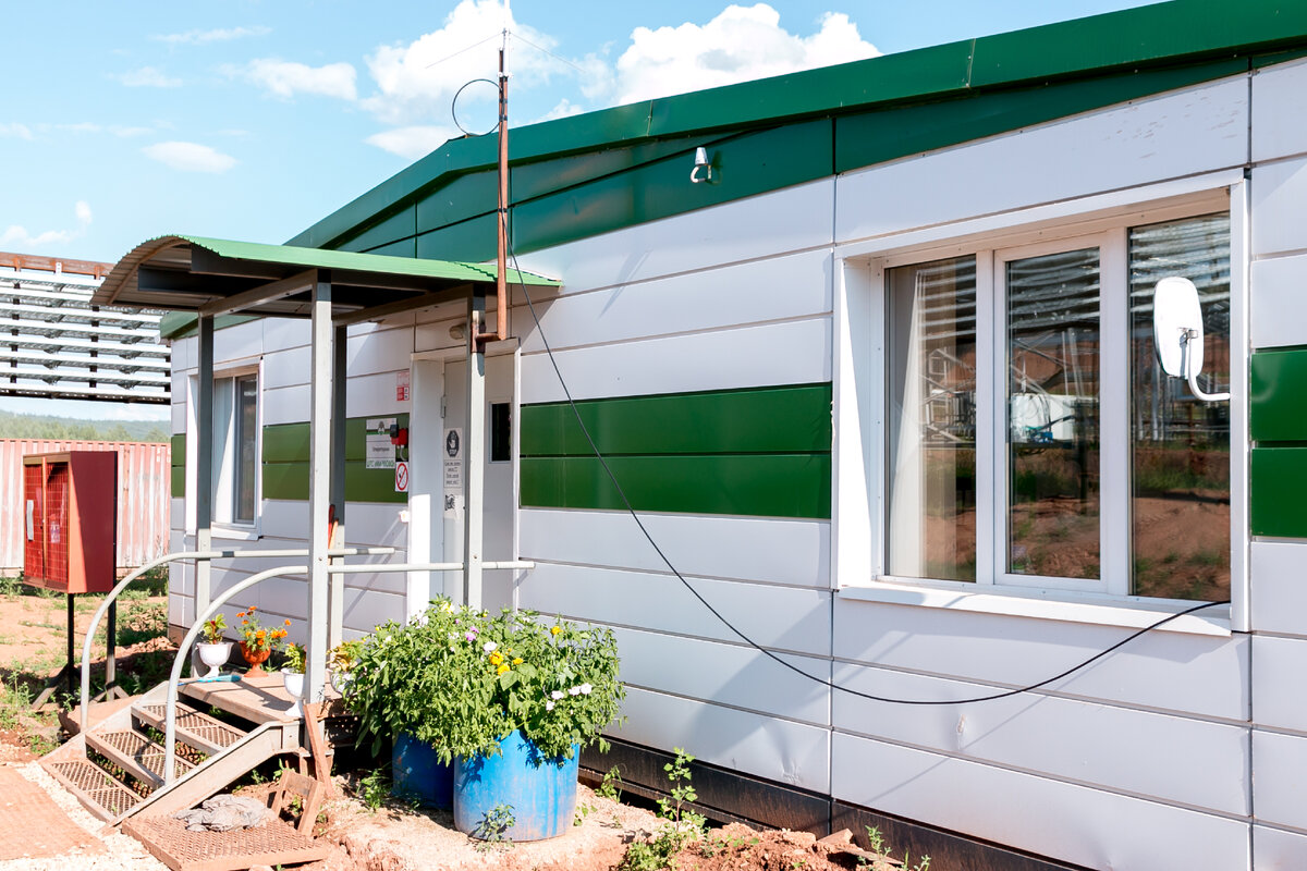 блочно-модульное здание Административно-бытовой комплекс (операторная), производство «САВА СЕРВИС» г. Братск 