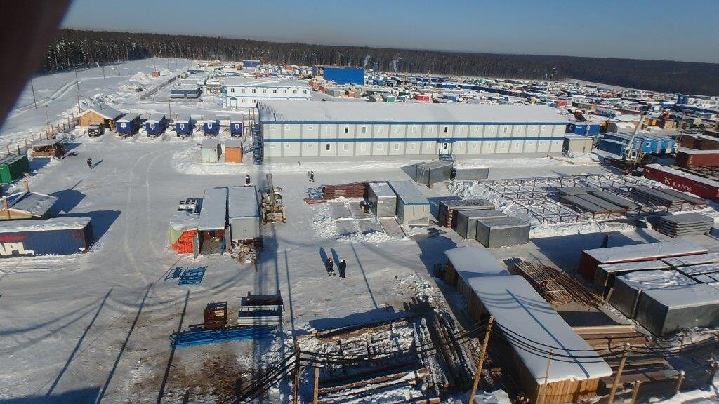 ВАХТОВЫЙ ПОСЕЛОК, модульное общежитие, производство «САВА СЕРВИС» г. Братск 