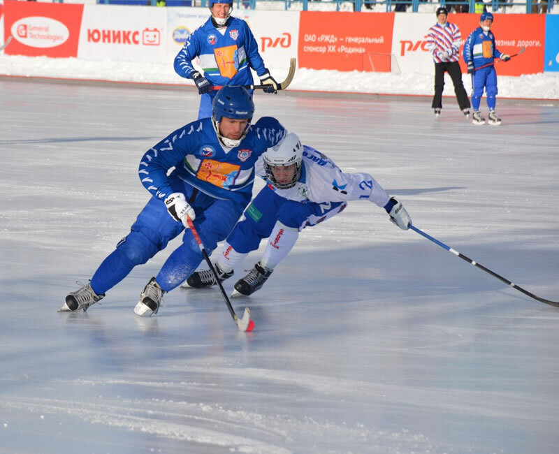 Родина" - первая! Предварительный этап первенства России по хоккею с мячом среди