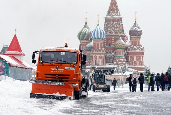    Снежная погода в Москве 27 ноября 2023 года