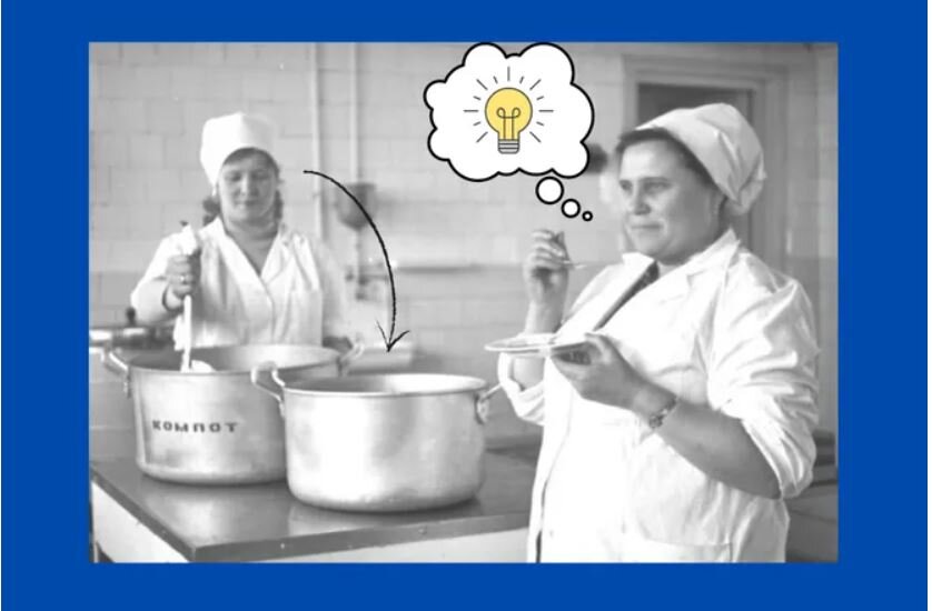 Хлеще домохозяек в СССР хитрили только повара столовых. Они умудрялись экономить на продуктах так, что об этом никто даже не догадывался: блюда всё равно оставались вкусными и сытными.-2