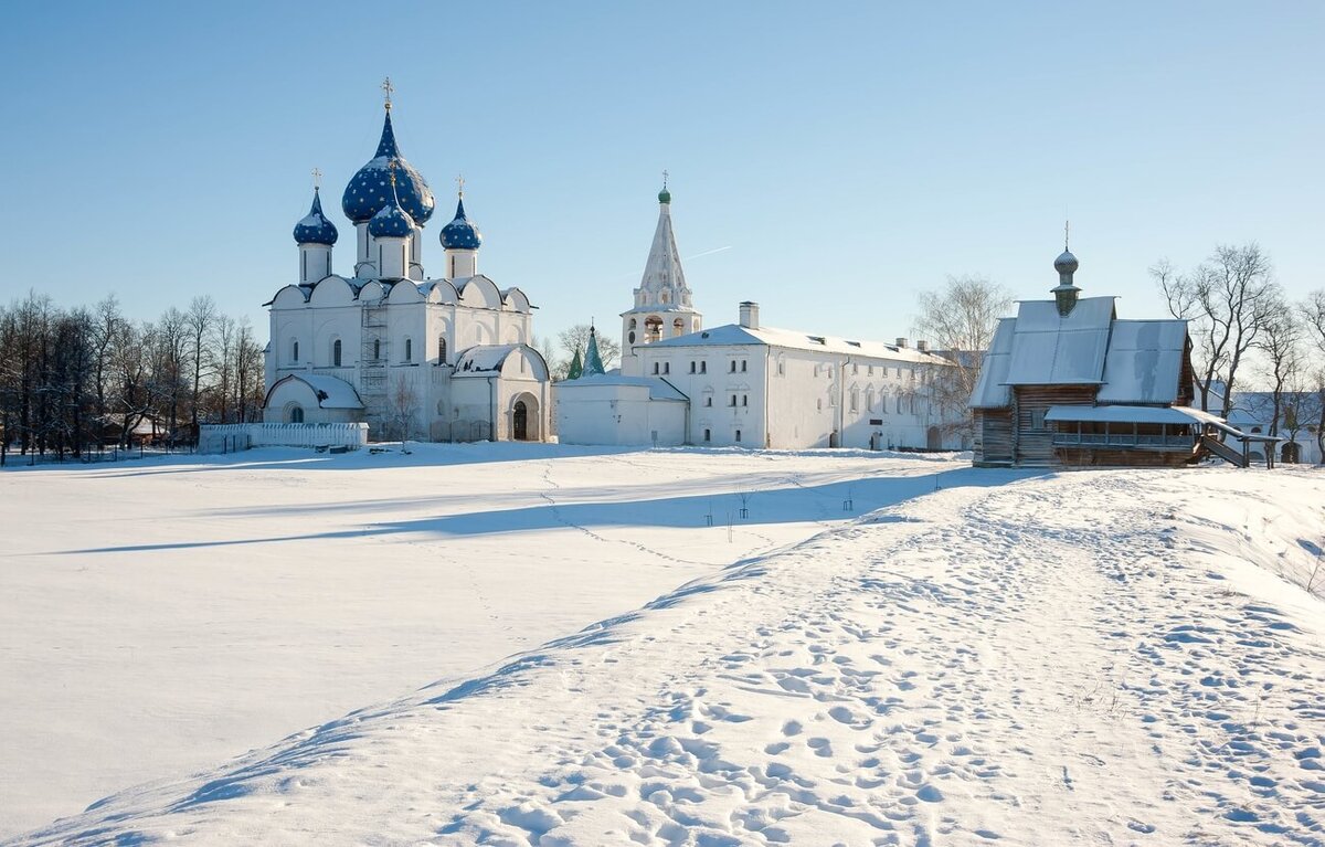 Суздальский Кремль зима