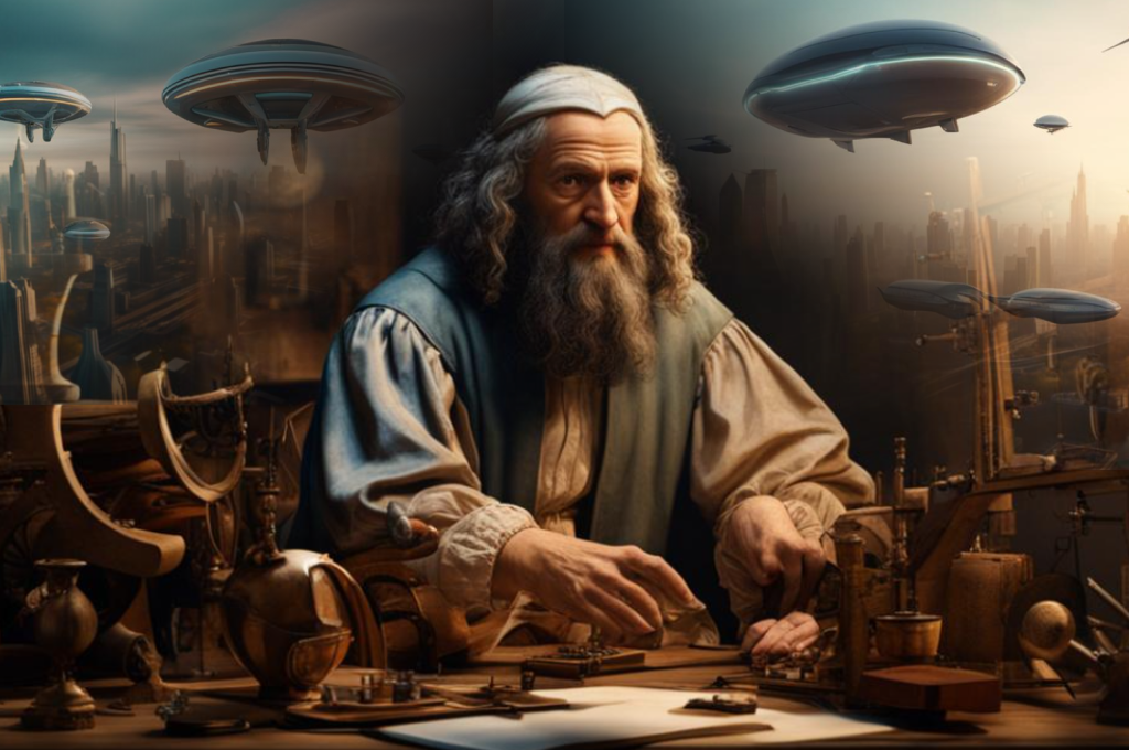 U svijetu umjetnosti i znanosti postoje ličnosti koje su nadmašile svoje vrijeme iznimnom mudrošću i genijalnošću.  Jedan od tih izvanrednih majstora bio je Leonardo da Vinci.-3