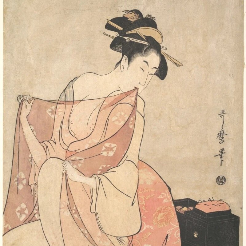 Женщина и кошка