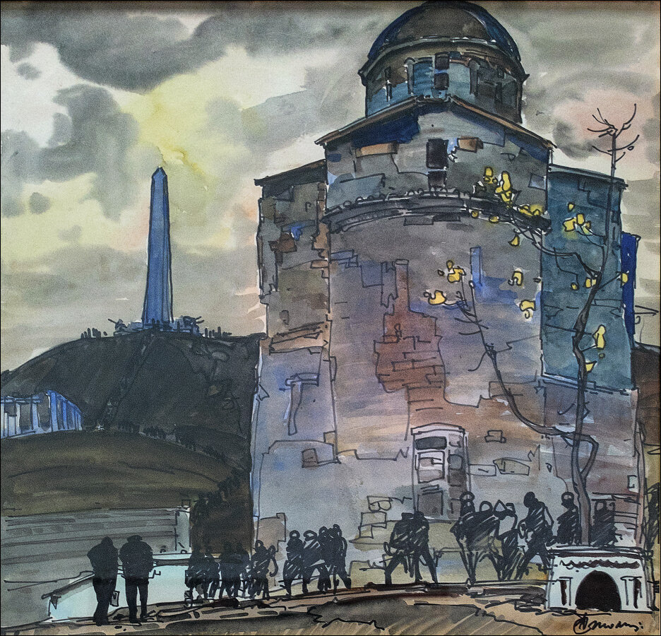 Столяренко П.К. Керчь. 1970-е