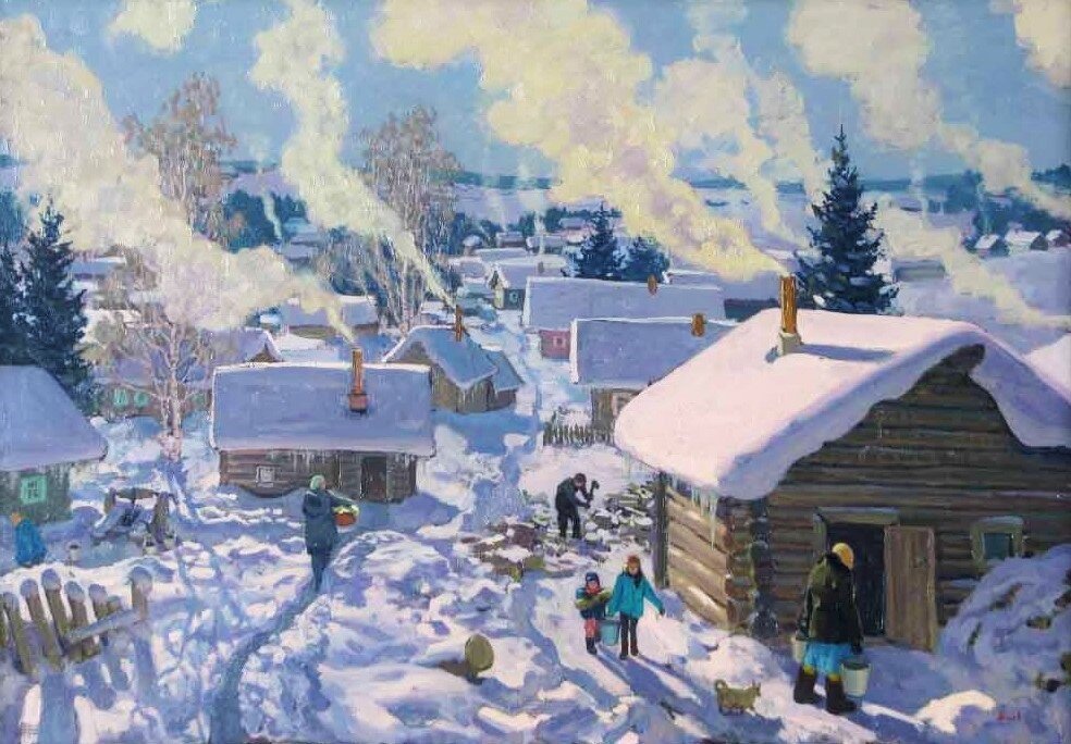 Суббота. Бани топят.