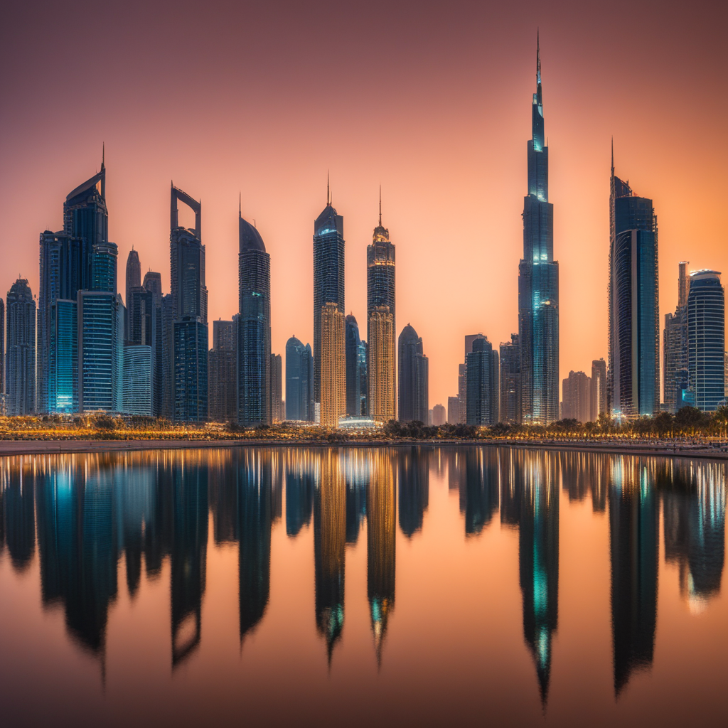 Дубай глазами нейросети