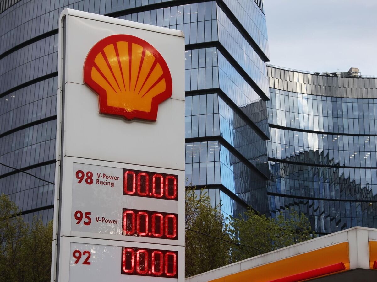    На одной из заправок Shell в Москве© РИА Новости / Виталий Белоусов