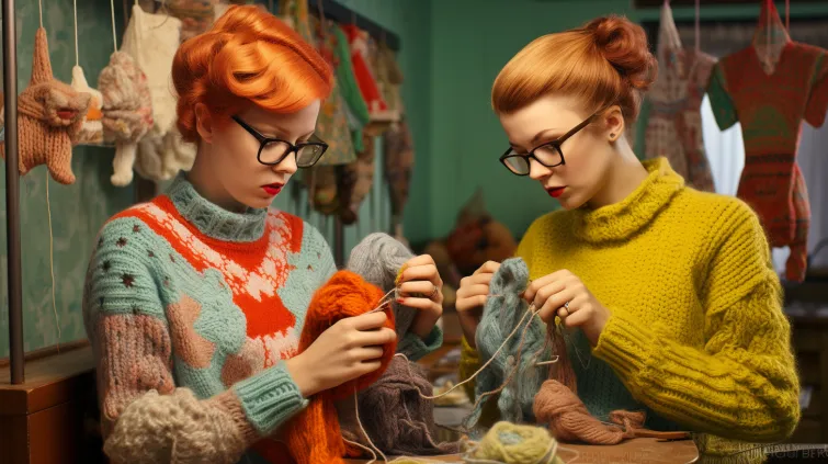 Две рукодельницы