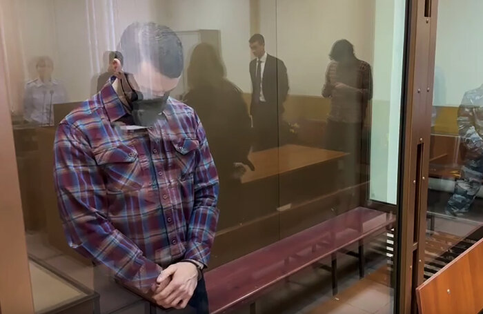    Бывший руководитель аппарата главы МЧС РФ Вадим Сойников.стоп-кадр из видео пресс-службы Дорогомиловского суда Москвы