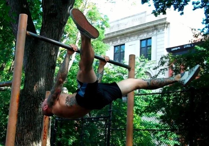 Street Workout передний ВИС