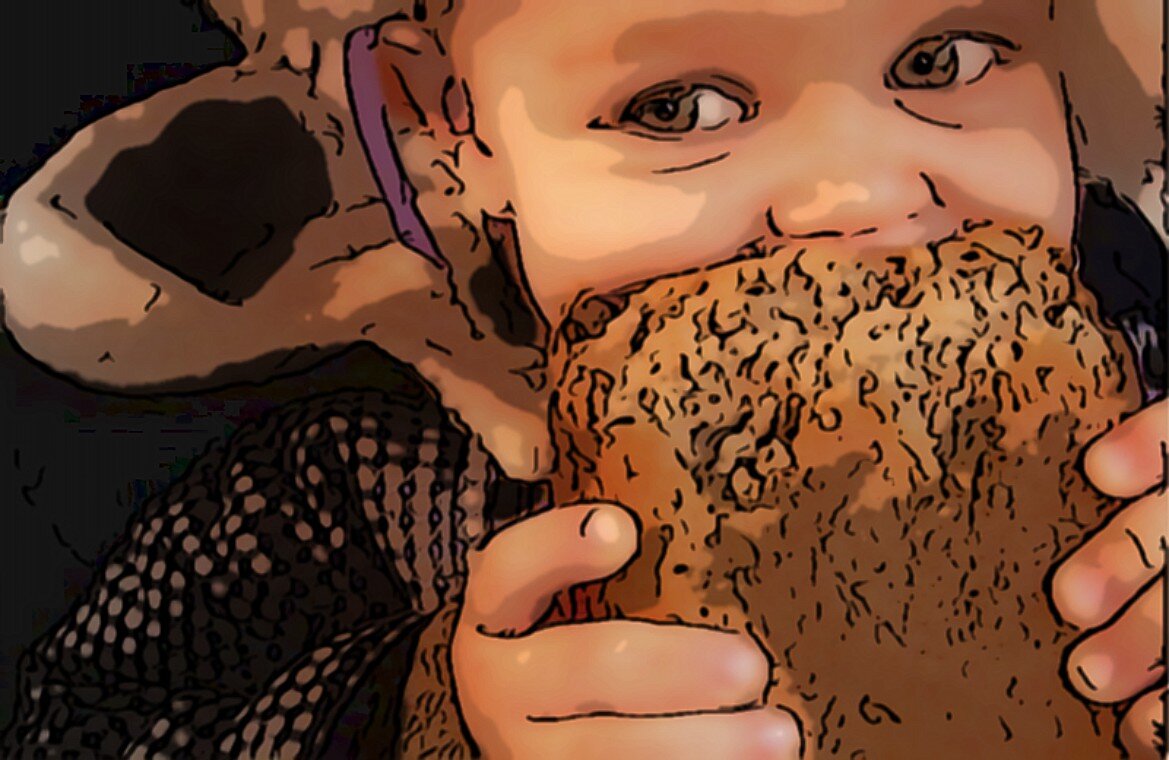 Грызть горбушку хлеба