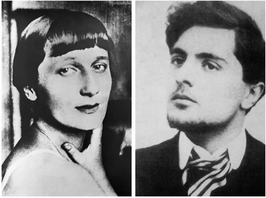 Анна Ахматова и Амадео Модильяни