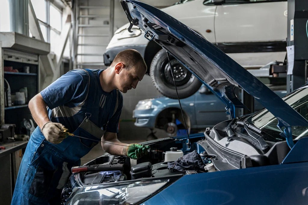 Станция техобслуживания автомобилей