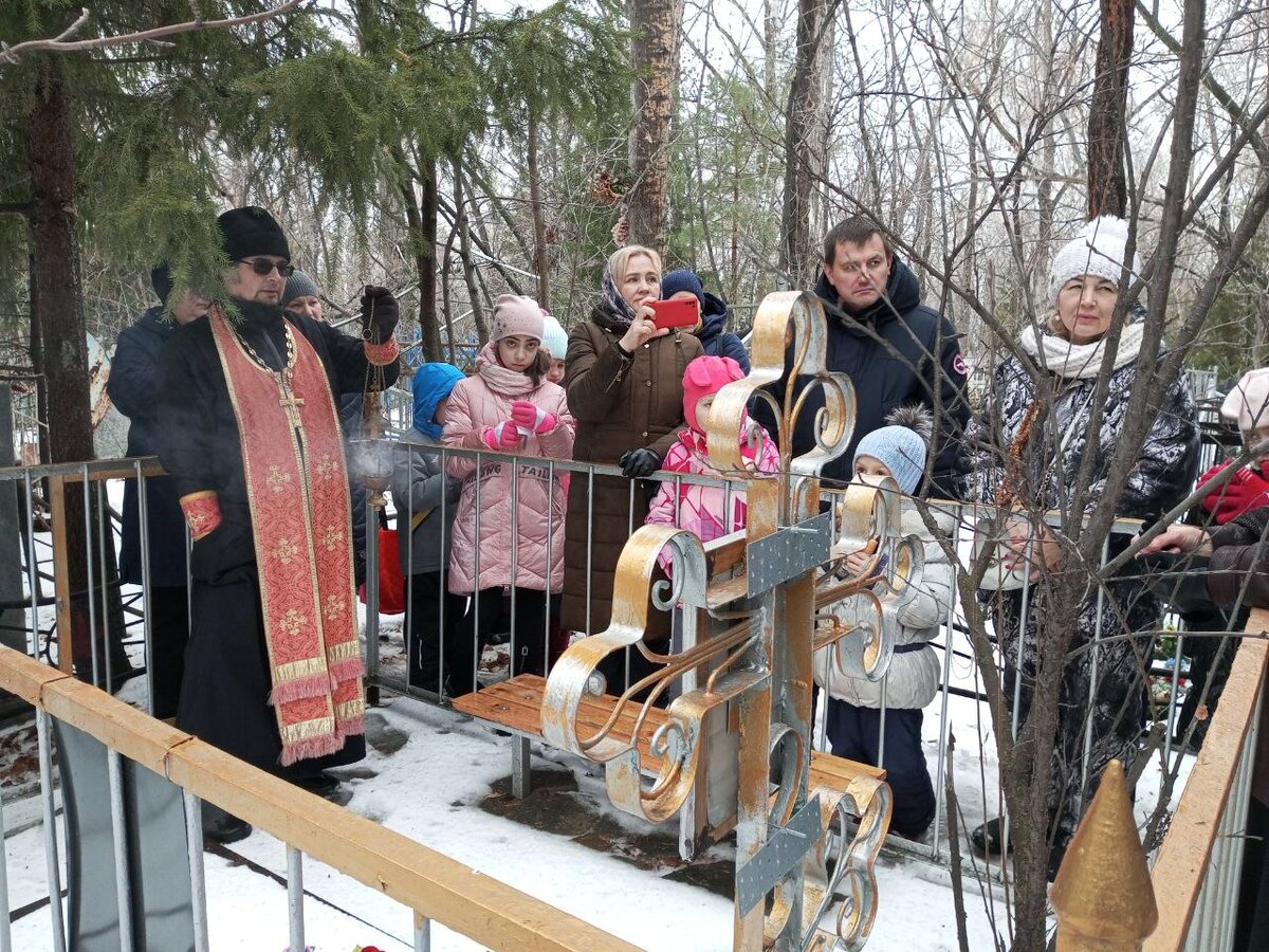 Посещение могил подвижников Православия