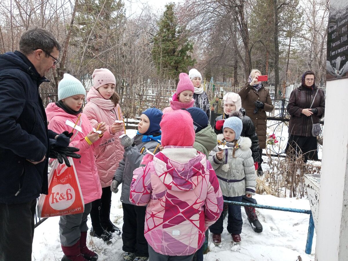 Посещение могил подвижников Православия