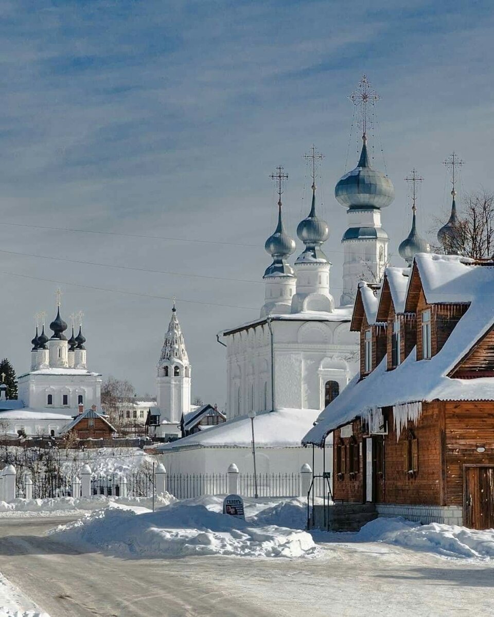 Храмы в глубинке России