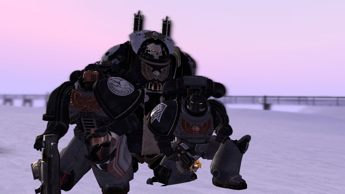 Космодесант из лояльного ордена "Сыны Антея". Высадка и первые наблюдения за врагом. 