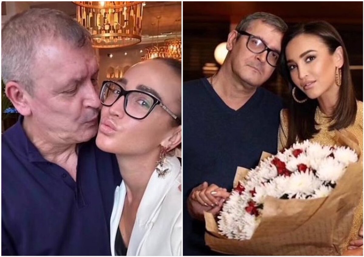 Ольга Бузова с папой