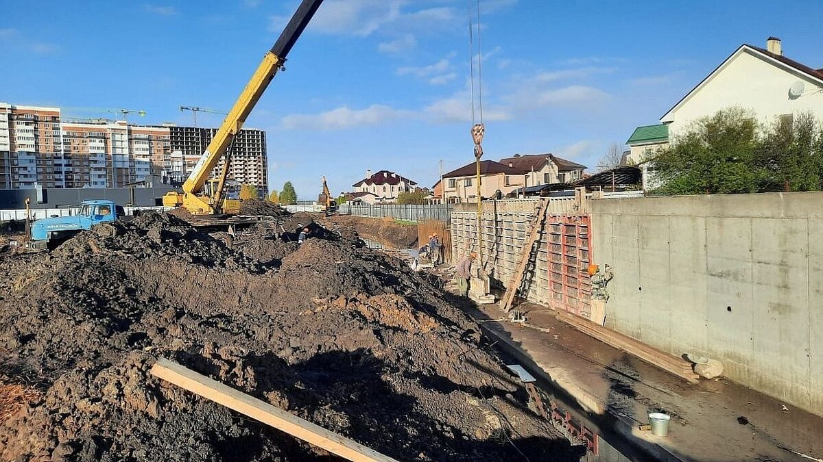    В Краснодаре приступили к строительству школы. Фото: пресс-служба администрации Краснодара