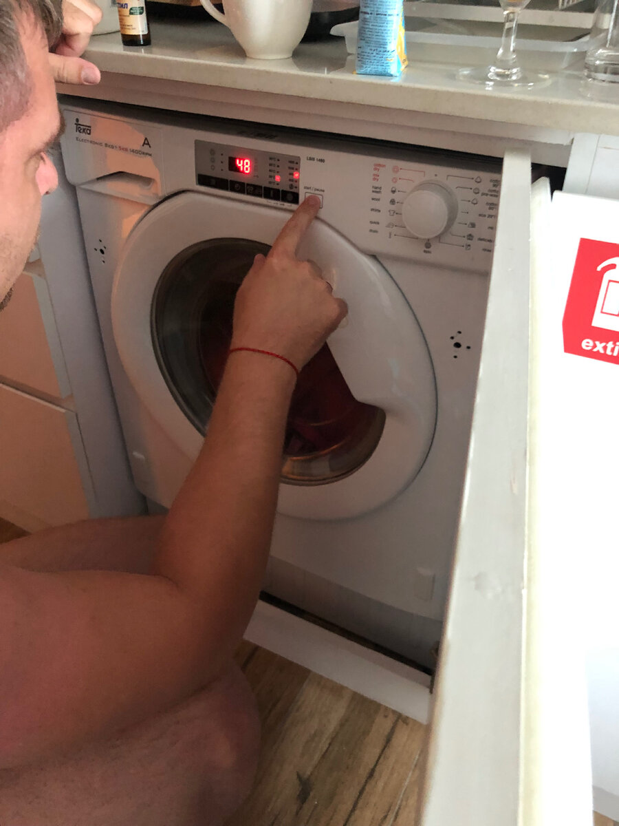 Оба номера были оснащены стиральной машинкой с СУШИЛКОЙ