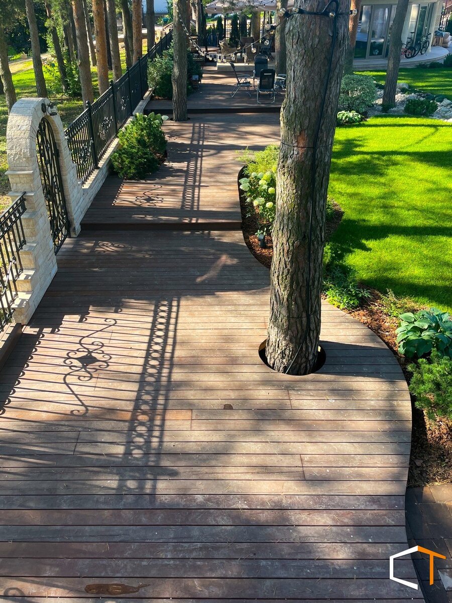 Как построить красивую террасу на неровном участке? | СОЗДАЙ-ТЕРРАСУ ...