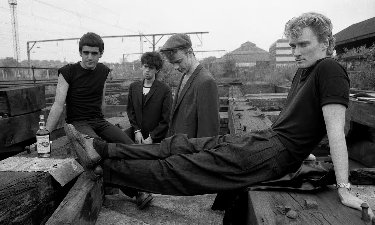 Группа Killing Joke в 1982 году (слева направо): Джэз Коулман, Пол Рэйвен, Биг Пол Фергюсон и Джорди Уокер. Фотография: David Corio/Redferns