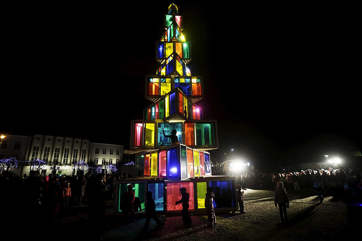 Необычная новогодняя елка