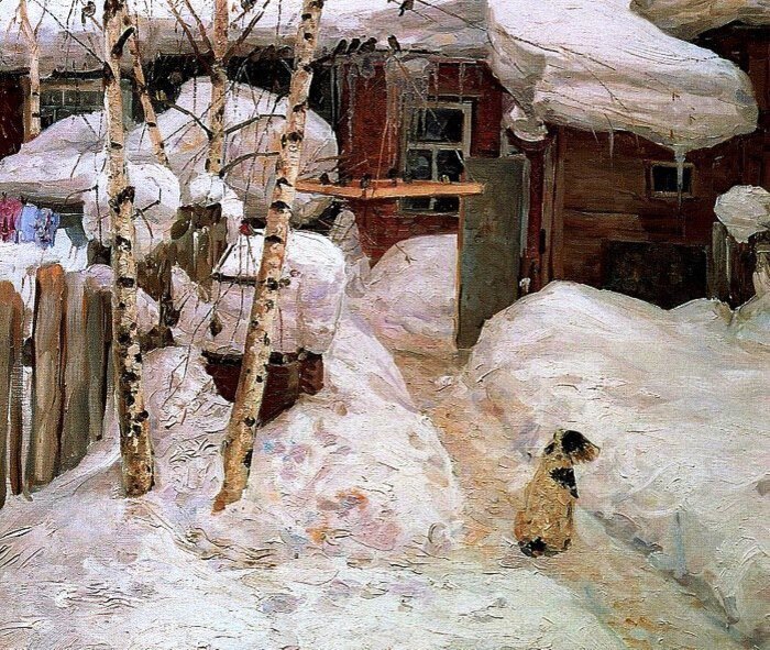 Николай Барченков. Дворик