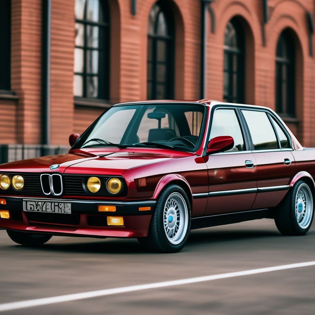 Четырёхдверный седан. 