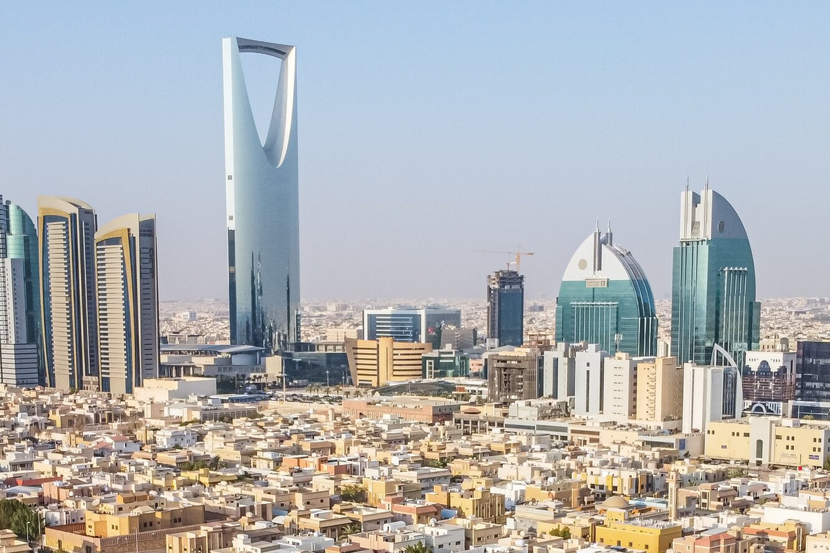 Эль Рияд Саудовская Аравия. Город Арабия. Saudi Arabia building New Skyline. Фото Саудовской Аравии сверху.