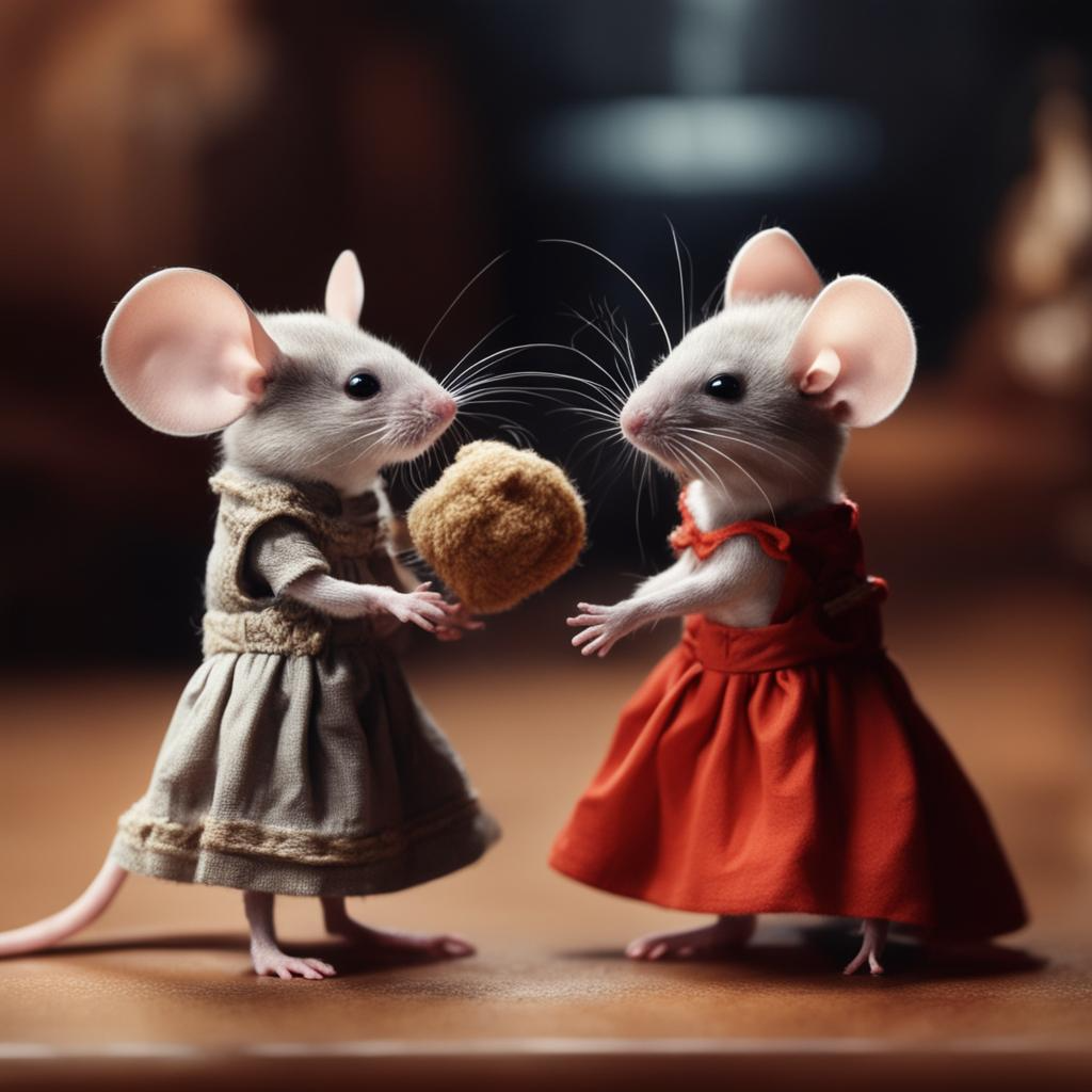 - Ой, а что это? А подари это мне! - Если я это тебе подарю, то во что буду играть сама? - Попроси маму, пусть тебе такое же купит.